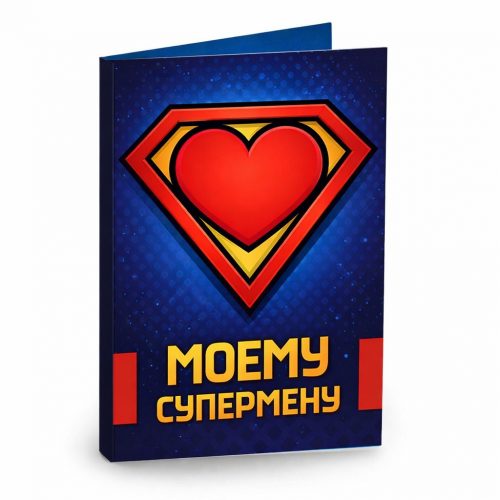 Открытка «Моему супермену»