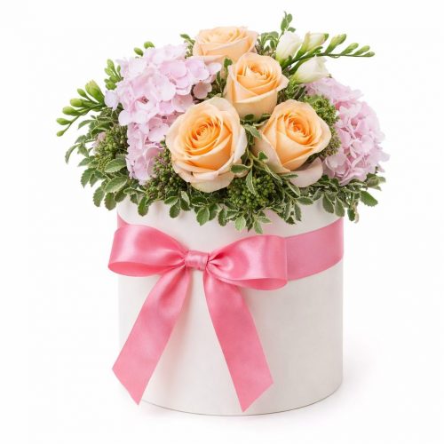 Цветы в коробке «Иллюзия»