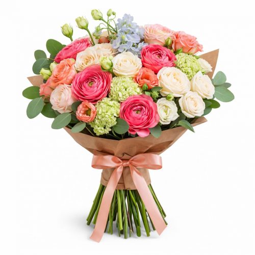 Букет цветов «Океанская свежесть»