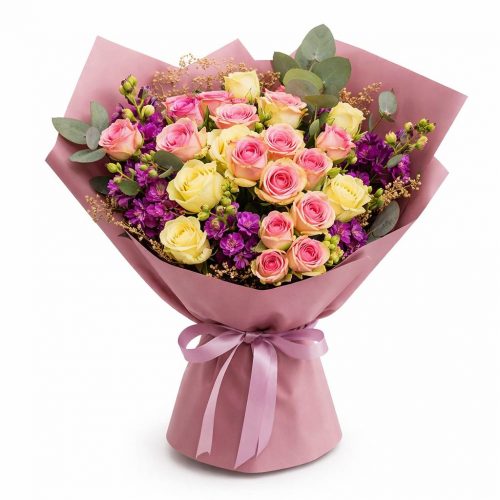 Букет цветов «Сияние Роз»