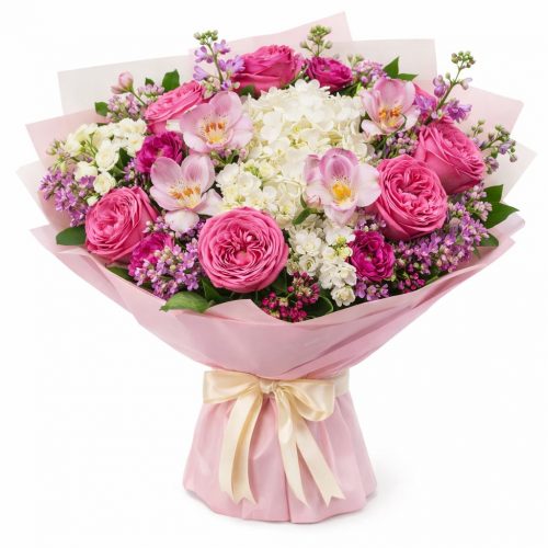 Цветочный букет «Райская симфония»